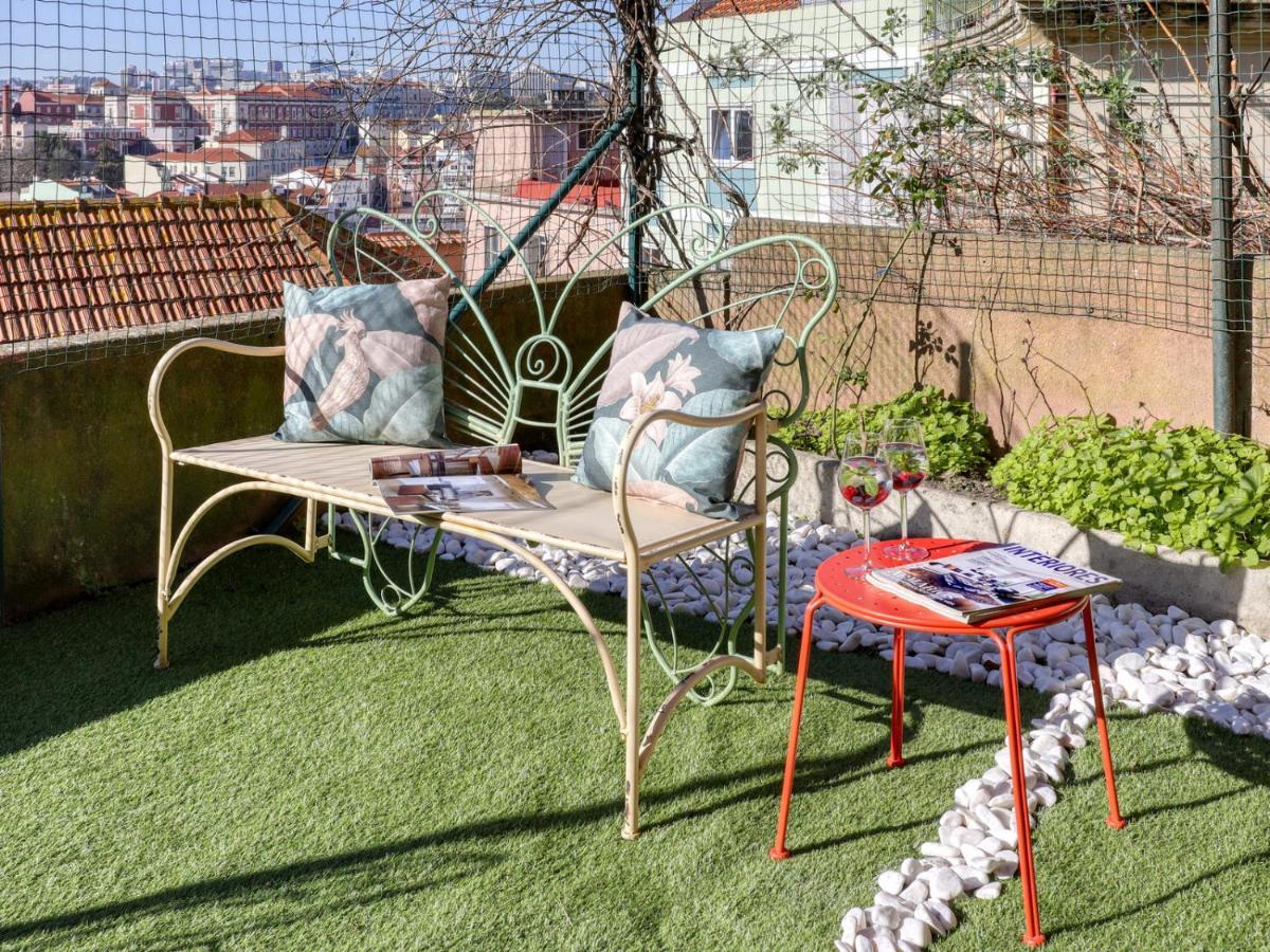 Lisbon Graca Terrace Leilighet Eksteriør bilde