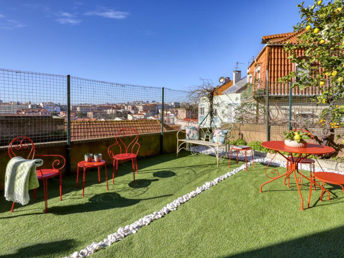 Lisbon Graca Terrace Leilighet Eksteriør bilde