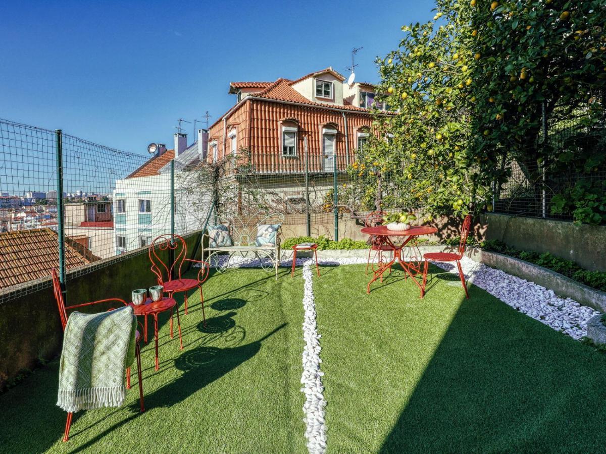 Lisbon Graca Terrace Leilighet Eksteriør bilde